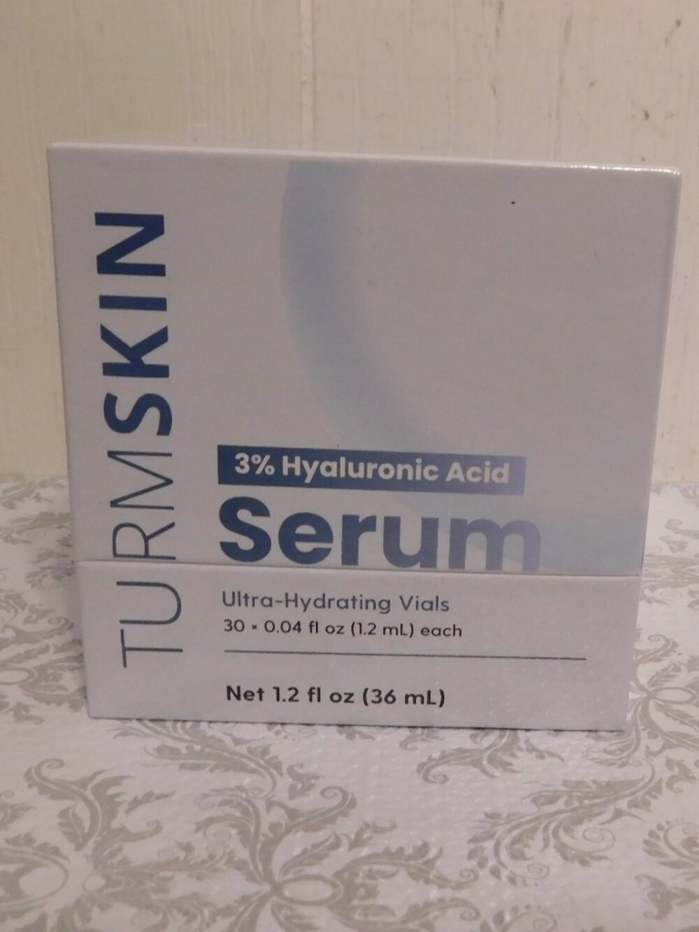 Turmskin 3% Hyaluronic Acid Serum Ultra Hydrating Vials New Sealed 30 Ct